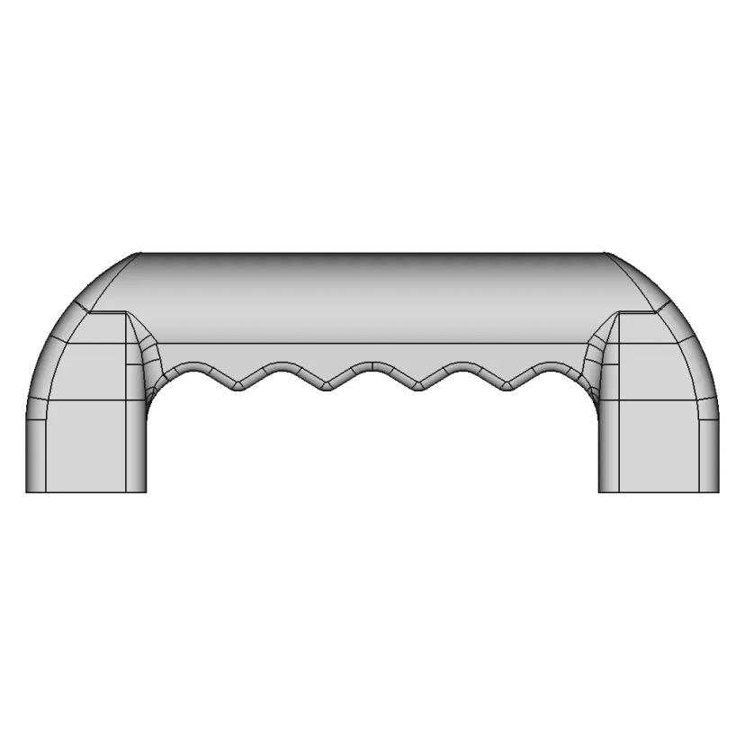 Hc Sr04 Parabolic Holder 1 | 3D CAD Engineering Model