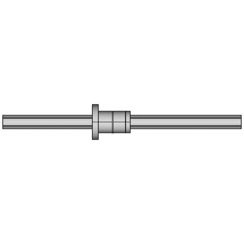 Ball Splines Hollow Type 1 | 3D CAD Engineering Model