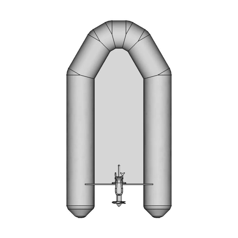 Gem Ground Effect Mashin Scheme Of Alexandre Lippisch 1 | 3D CAD Engineering Model