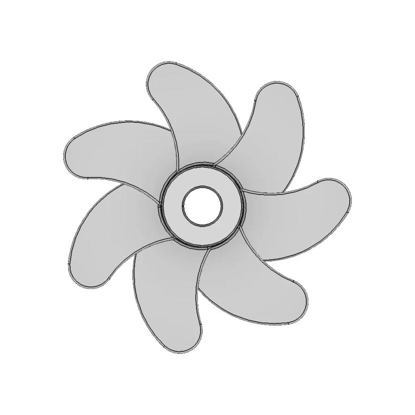 Propeller Cast 1 | 3D CAD Engineering Model