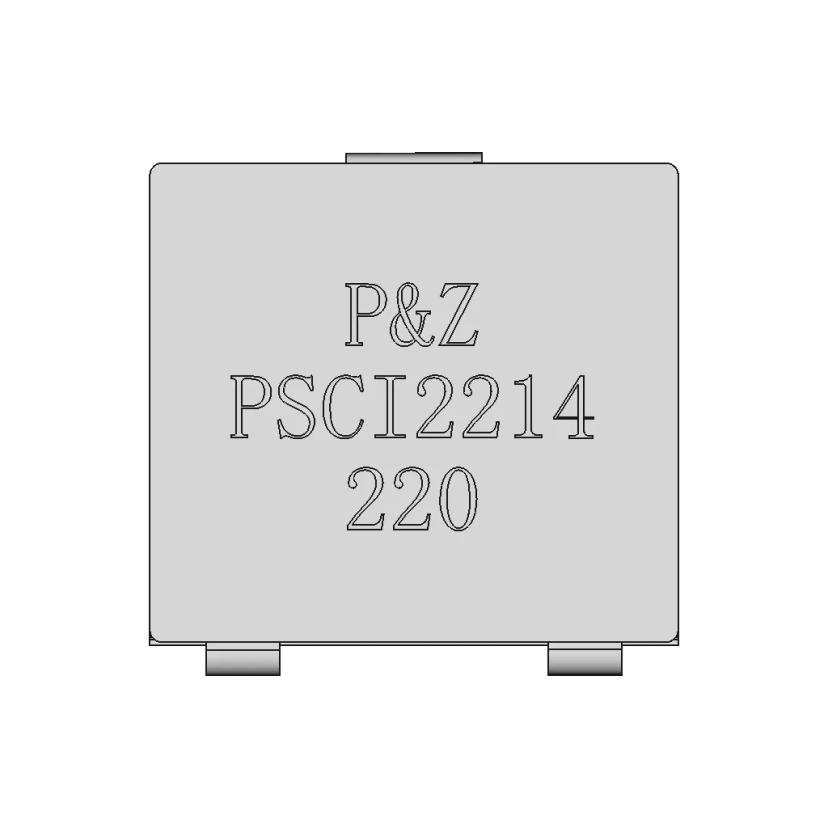 Psci1460 Flat Wire High Current Inductors 1 | 3D CAD Engineering Model