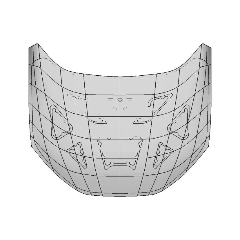 Architectural Bracket Model for Structural Support