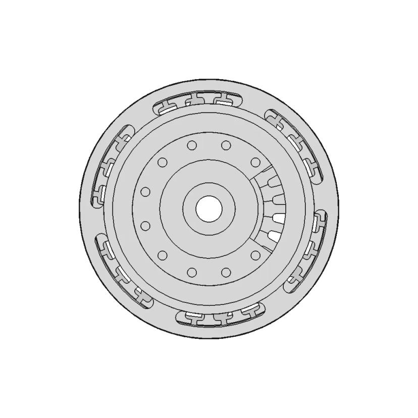 Industrial Mechanical Component CAD Model