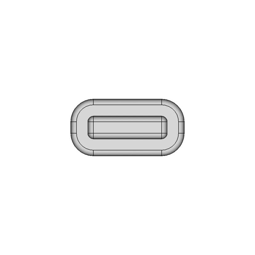 3D CAD Model of Mechanical Component Created with Creo