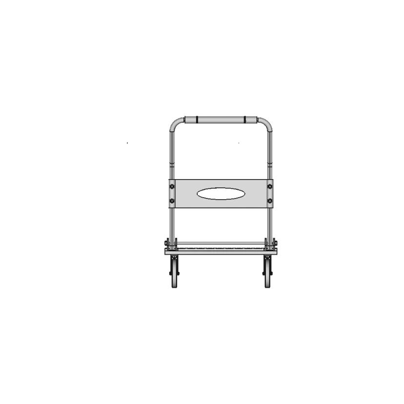 Modified Hand Pallet with Six Wheels for Enhanced Load Capacity
