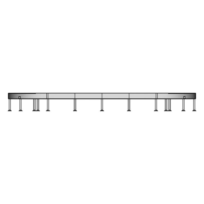 Flat Plate Conveyor Model for Industrial Material Handling