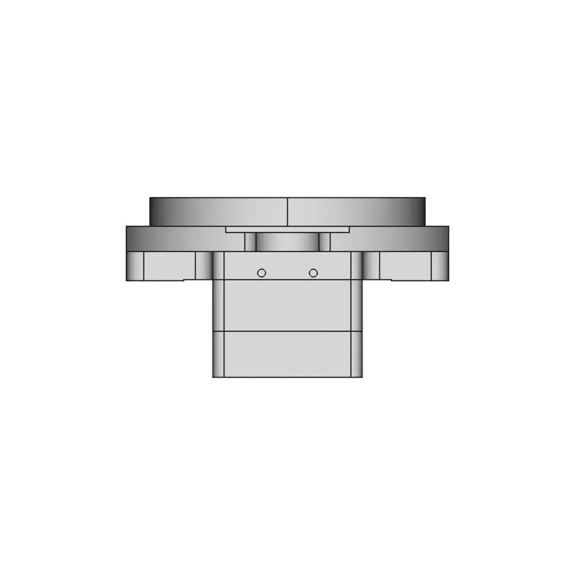 Precision Mechanical Component CAD Model