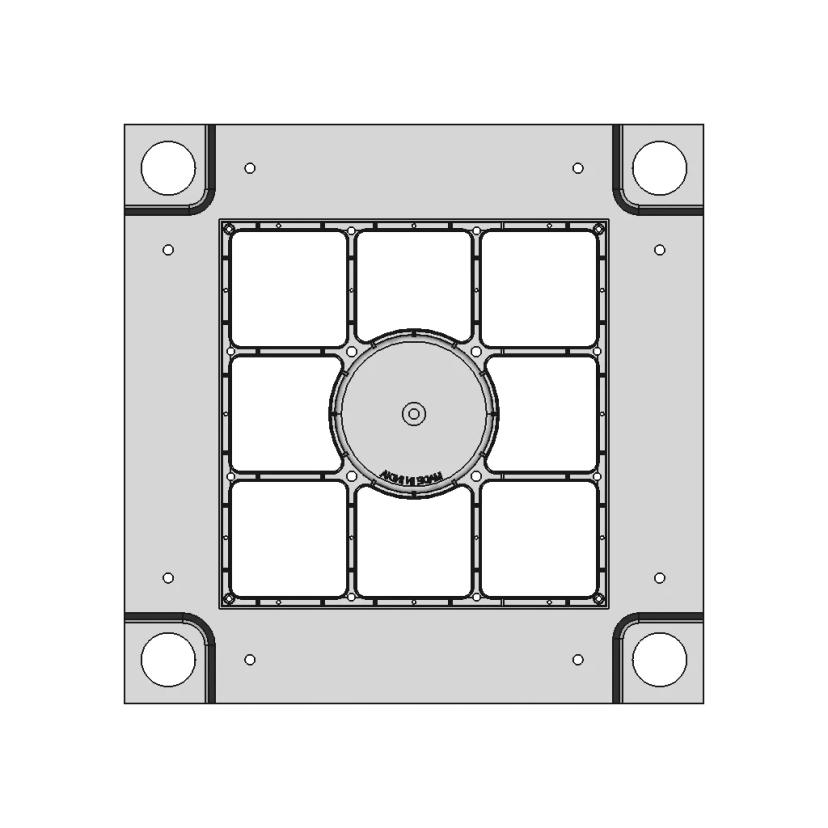 Core Plate with Complex Design for Industrial Applications