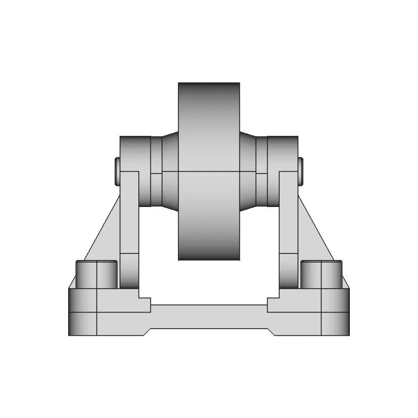 Industrial Roller Assembly for Smooth Movement and Reduced Friction